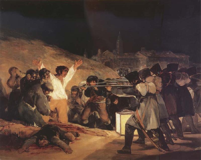 Francisco Goya Third of May 1808.1814 oil painting image